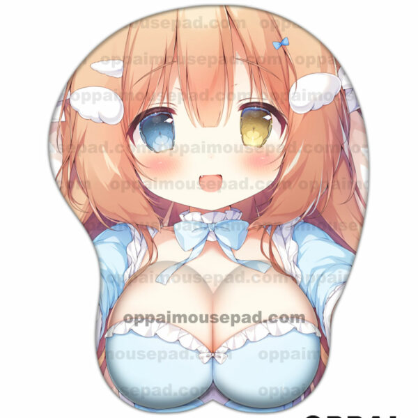 Cute Girl Anime Boob Mouse Pad