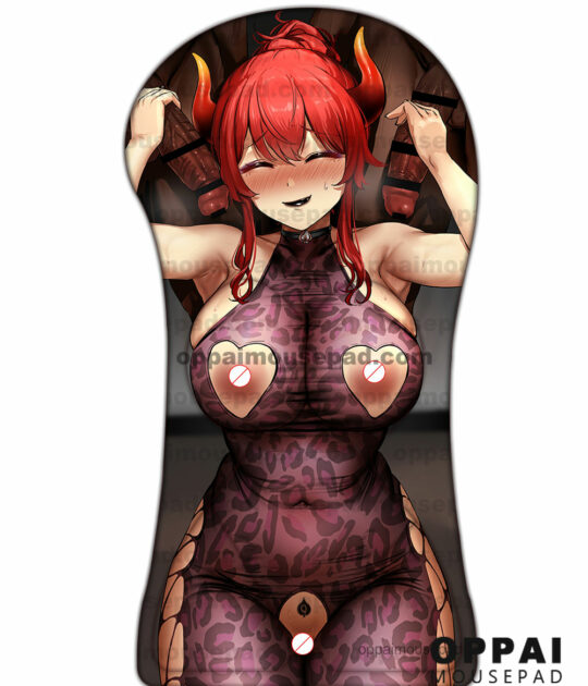 Dola Half Body VTuber Sexy Mouse Pad | Big Boob Mouse Pad