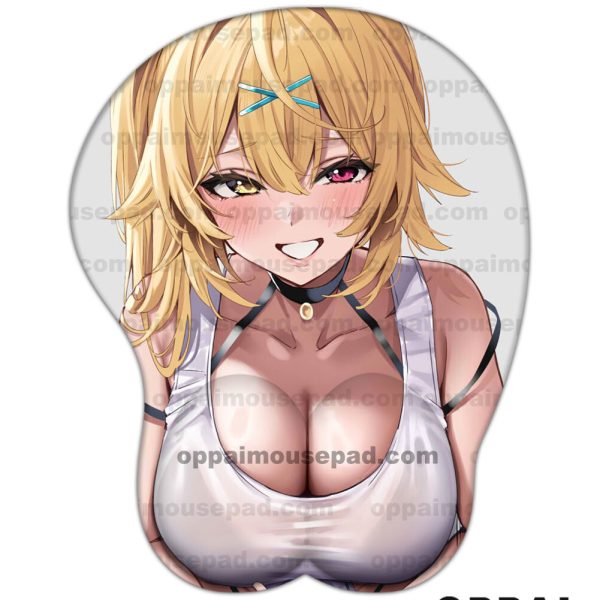 Hoshikawa Sara VTuber 3D Mouse Pad