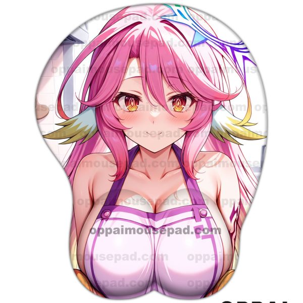 Jibril No Game No Life Oppai Mousepad