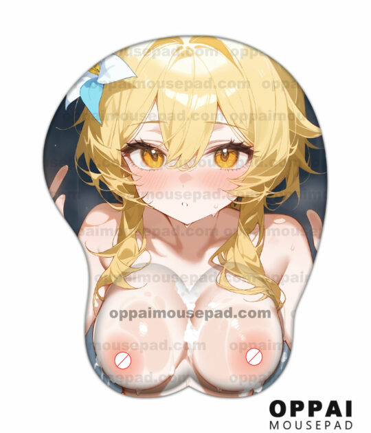 Lumine Anime Titty Mousepad | Genshin Impact Nude Mouse Pad