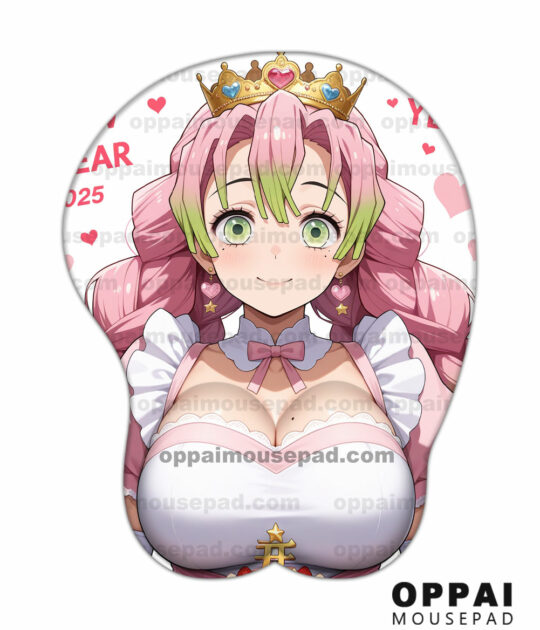 Mitsuri Kanroji Demon Slayer Anime Boob Mouse Pad