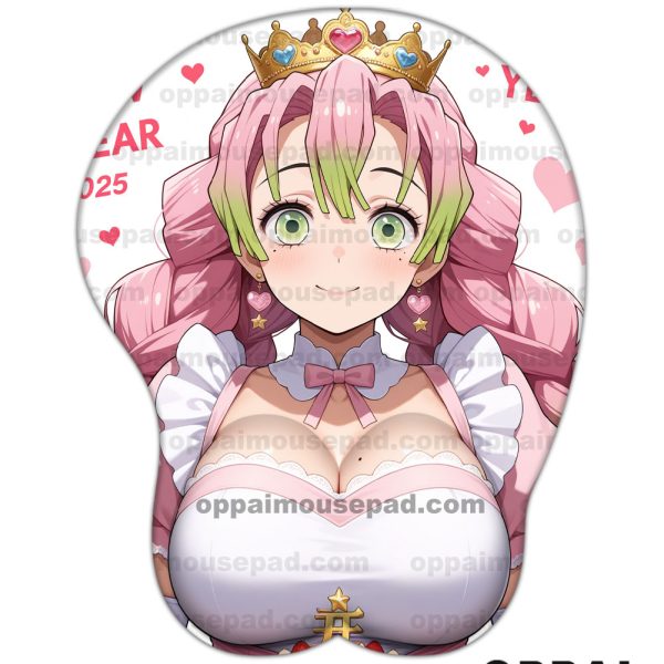 Mitsuri Kanroji Demon Slayer Anime Boob Mouse Pad