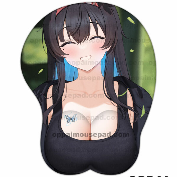 Onikata Kayoko Blue Archive Boob Mouse Pad