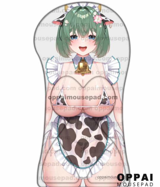 VTuber Half Body 3D Mouse Pad | Life Size Oppai Mousepad