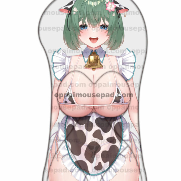 VTuber Half Body 3D Mouse Pad | Life Size Oppai Mousepad