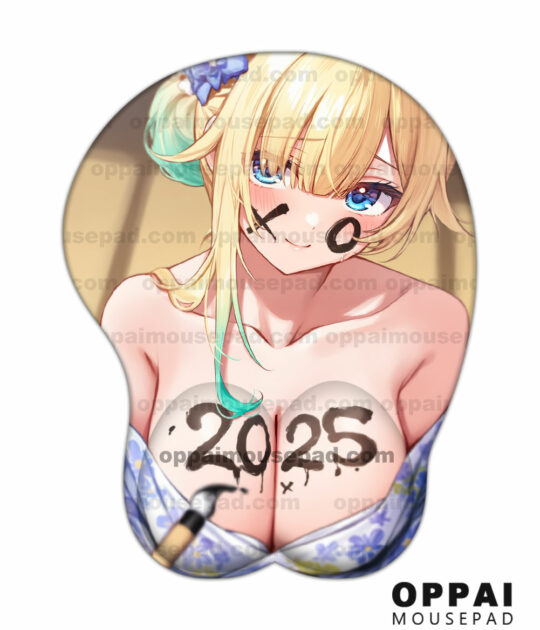 Aizawa Ema VTuber Boob Mouse Pad