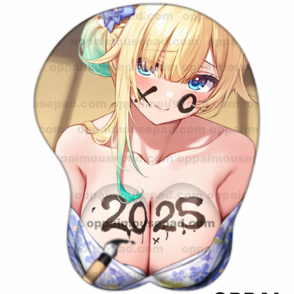 Aizawa Ema VTuber Boob Mouse Pad