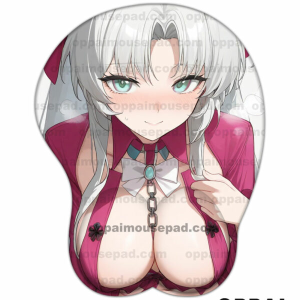 Carlotta Wuthering Waves Boob Mouse Pad