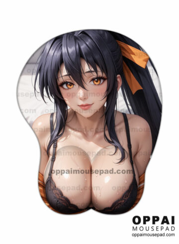 Divine Elegance Akeno Himejima Anime Boob Mouse Pad