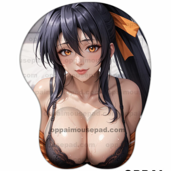 Divine Elegance Akeno Himejima Anime Boob Mouse Pad