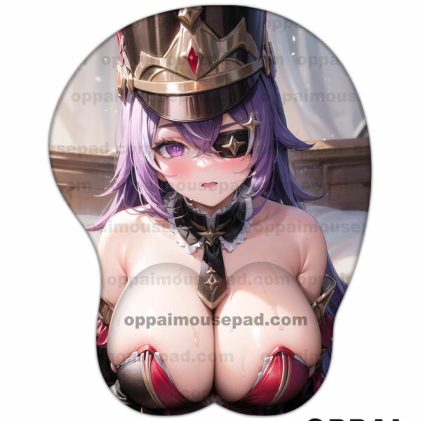 Genshin Chevreuse Boob Mouse Pad