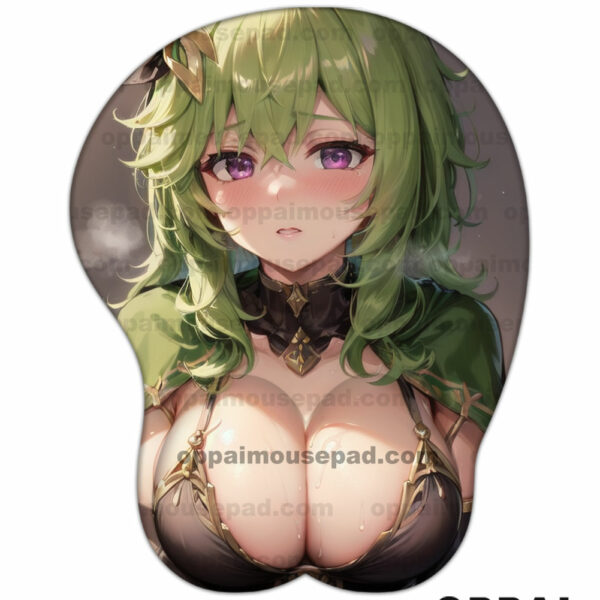 Genshin Collei Boob Mouse Pad