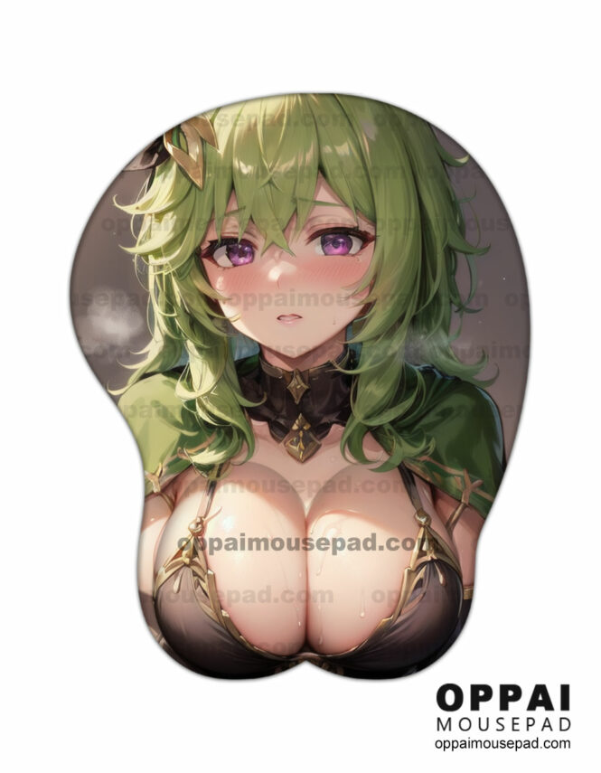 Genshin Collei Boob Mouse Pad