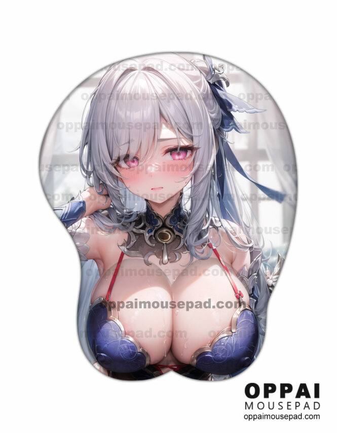 Jingliu Honkai Star Rail Boob Mouse Pad