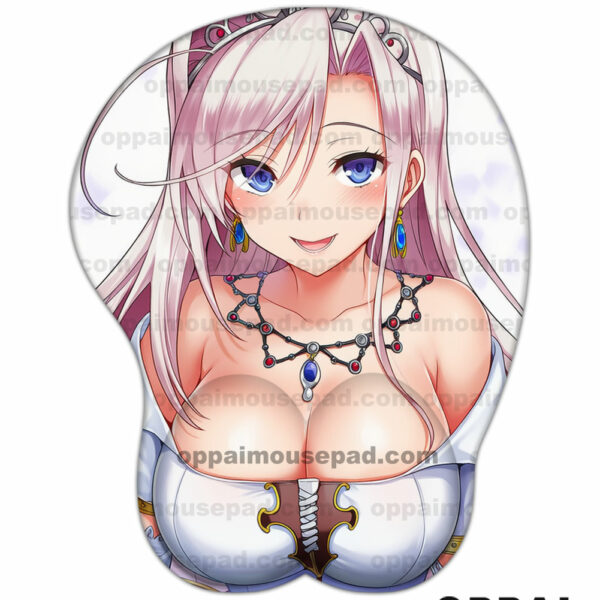 Charlotte Hazelrink Princess Lover Boob Mouse Pad