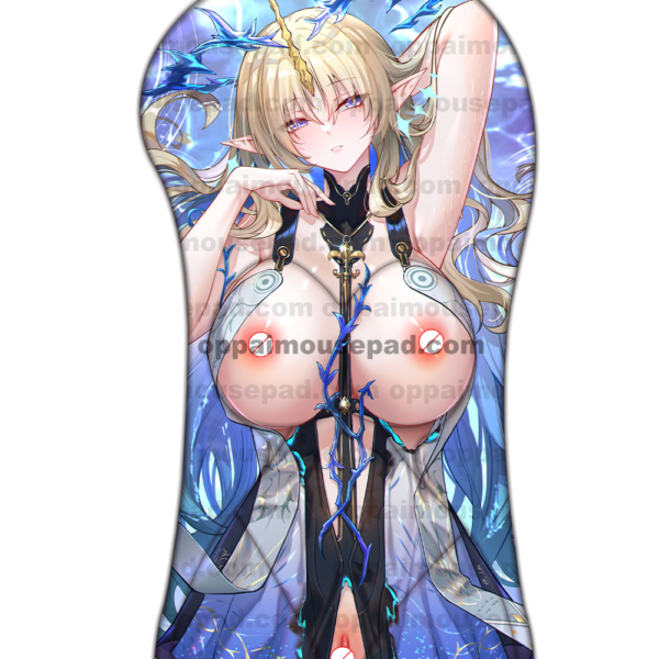 Fleurdelys Half Body Hentai Mouse pad | Wuthering Waves Life Size Oppai Mousepad