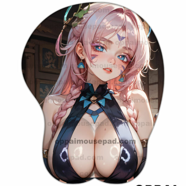 Genshin Citlali Oppai Mousepad