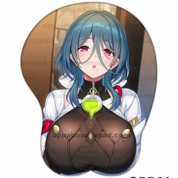 Natasha Honkai Star Rail Boob Mouse Pad