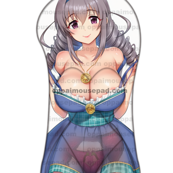 Sakakibara Satomi Half Body Anime Boob Mouse Pad | THE iDOLM@STER Life Size Oppai Mousepad