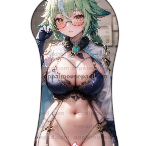 Sucrose Half Body Hentai Mouse Pad | Genshin Life Size Oppai Mousepad