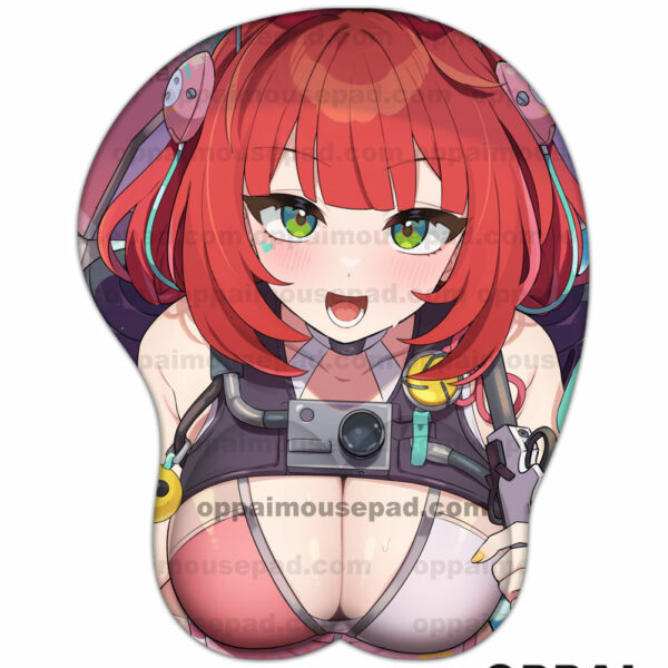 Ukinami Yuzuha Zenless Zone Zero Boob Mouse Pad