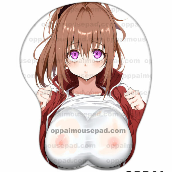 Anime Girl Tittie Mousepad