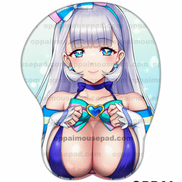 Nekoyashiki Yuki Pretty Cure Oppai Mousepad