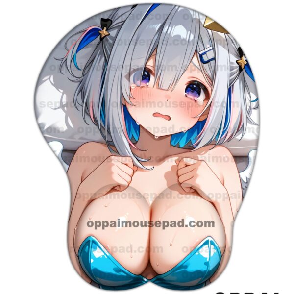 Amane Kanata Hololive Boobs Mouse Pad