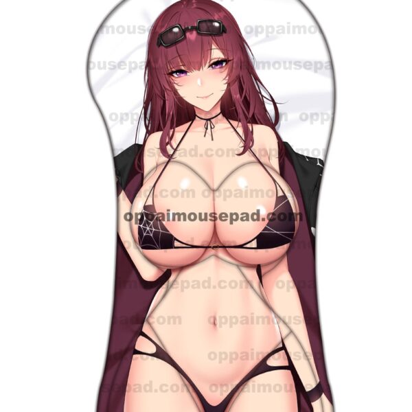 Kafka Half Body 3D Mouse Pad Honkai Star Rail | Life Size Oppai Mousepad