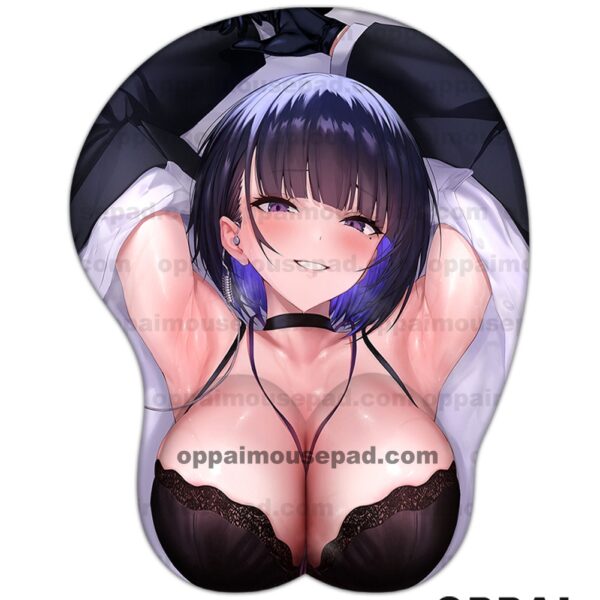 luvencia Brown Dust Oppai Mousepad