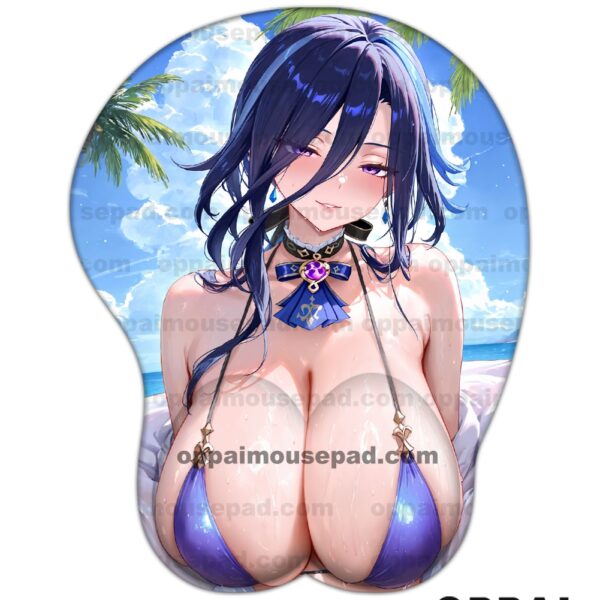 Clorinde Genshin Big Boob Mouse Pad