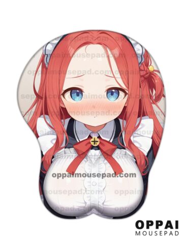 Hanaoka Yuzu Blue Archive Boob Mouse Pad