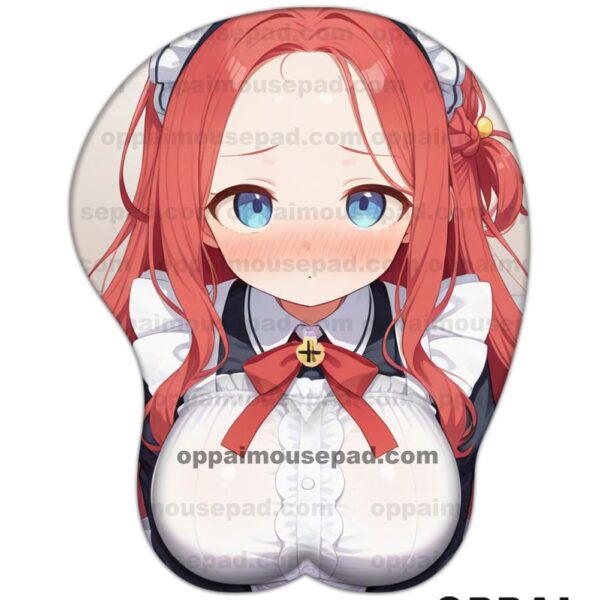 Hanaoka Yuzu Blue Archive Boob Mouse Pad