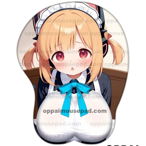 Saiba Midori Blue Archive Boob Mouse Pad