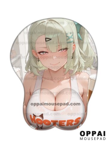 Zenless Zone Zero Sunna Boob Mouse Pad