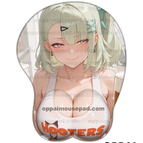 Zenless Zone Zero Sunna Boob Mouse Pad