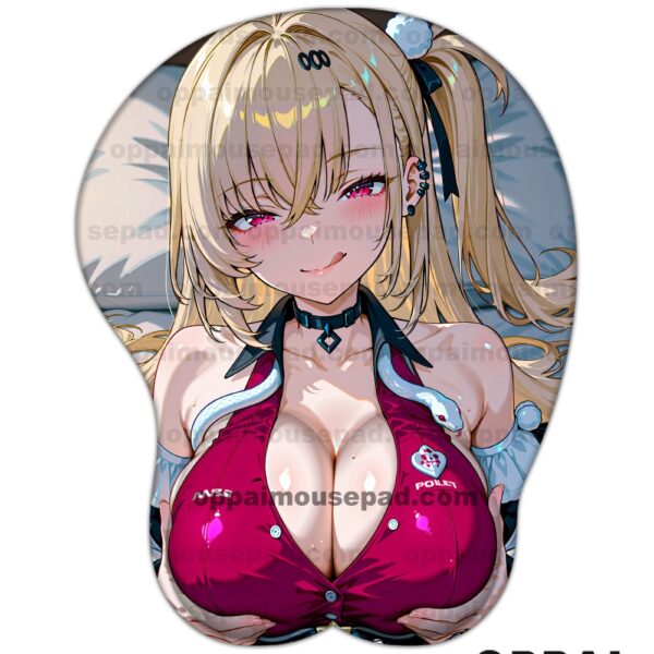 Zenless Zone Zero Cissia Boob Mouse Pad
