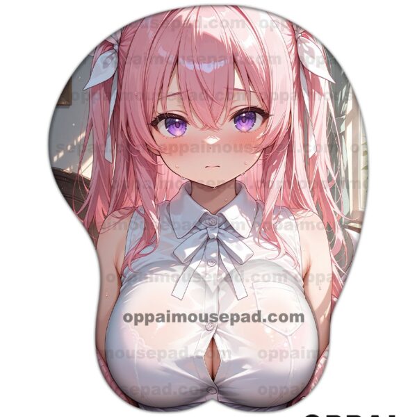 Demon Girl Anime Boob Mouse Pad