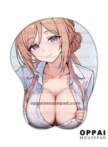 Rinami Himesaki Gakuen iDOLM@STER Boob Mouse Pad