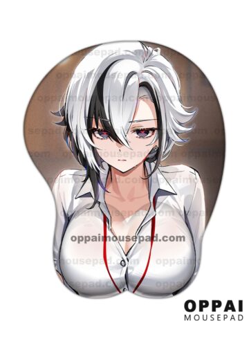 Arlecchino Genshin Boob Mouse Pad