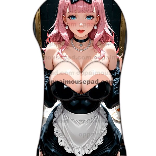 Fujiwara Chika Half Body 3D Mouse Pad | Kaguya sama Love Is War Big Boob Mouse Pad