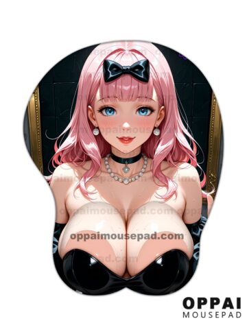 Fujiwara Chika Kaguya sama Love Is War Anime Boob Mouse Pad