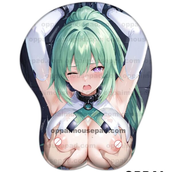 GreenHeart Neptunia Titty Mousepad