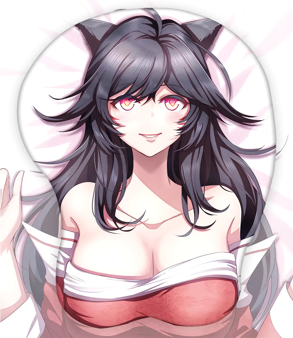 Ahri 3D Oppai Mouse Pad - Image 2