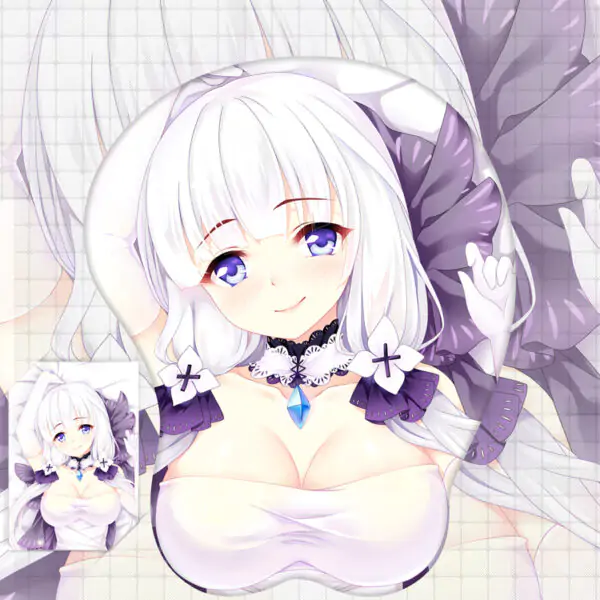 Illustrious 3D Oppai Mouse Pad