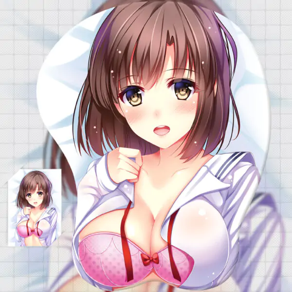 Katou Megumi 3D Oppai Mouse Pad