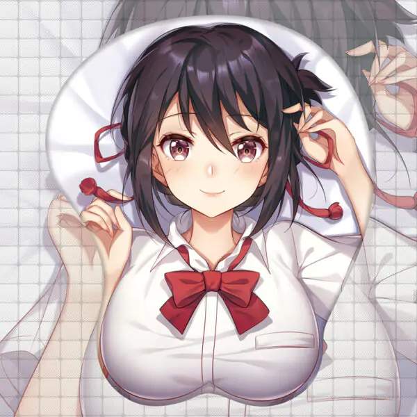 Mitsuha Miyamizu 3D Oppai Mouse Pad