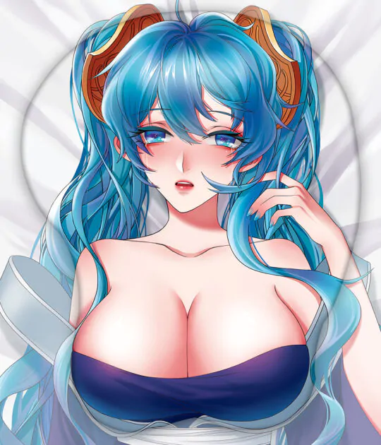 The Maven of the Strings Sona Buvelle 3D Oppai Mouse Pad