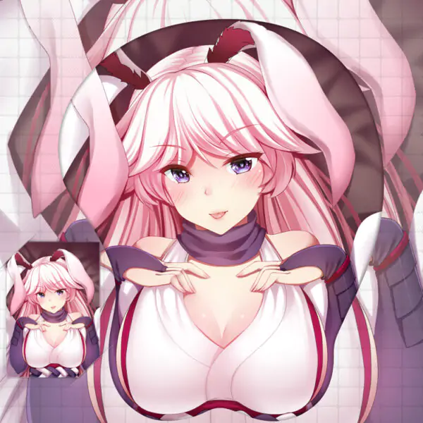 Yae Sakura 3D Oppai Mouse Pad